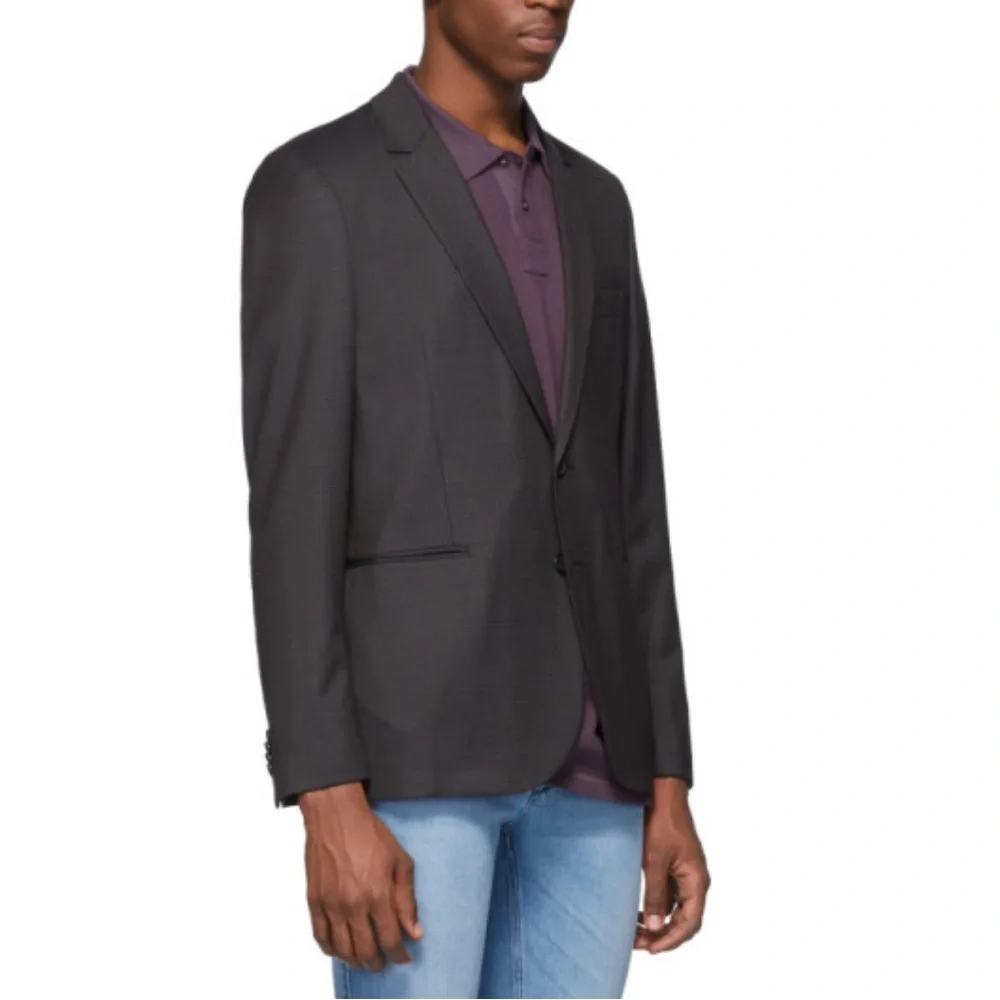 NWT PS Paul Smith Black Blazer 40 US/50 EU | Slim Fit Cotton Jacket MSRP $629